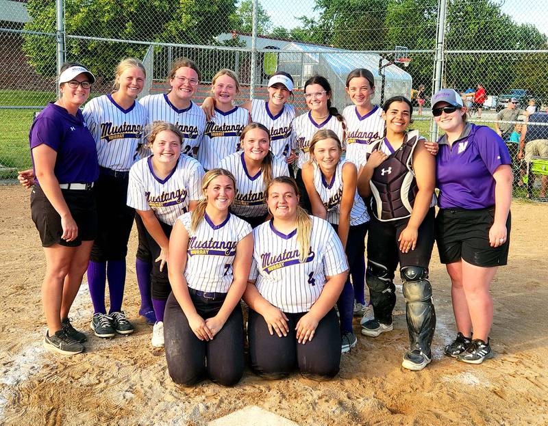 Murray defended their title at the Orient-Macksburg softball tournament Saturday.