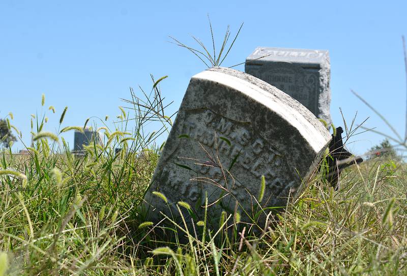 Greenlawn Cemetery has had trouble with upkeep ever since the previous caretaker retired in 2021.