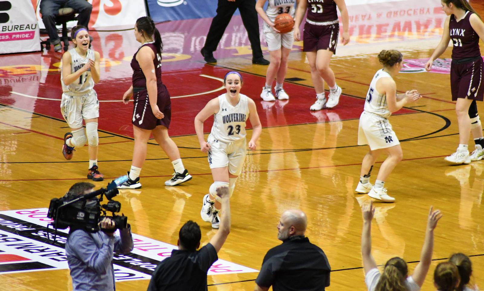 Nodaway Valley tops North Linn in opening round of Class 2A girls state basketball tournament