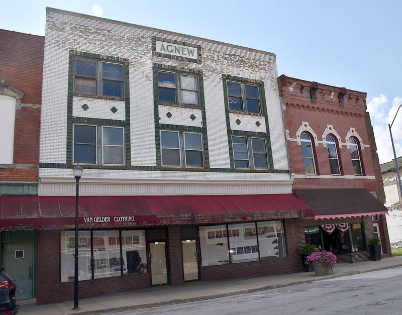 The city council wants more information before agreeing to a $350,000 loan for refurbishment to the Agnew building, located at 110 and 112 N. Maple St.