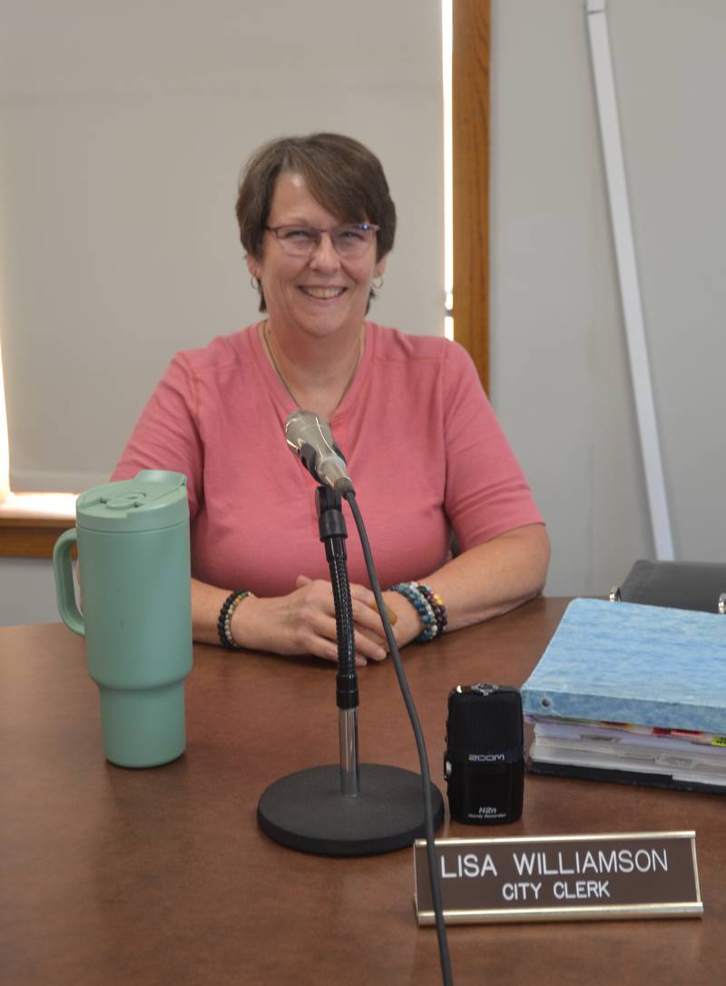 Lisa Williamson is retiring in December after 18 years as Creston city clerk.