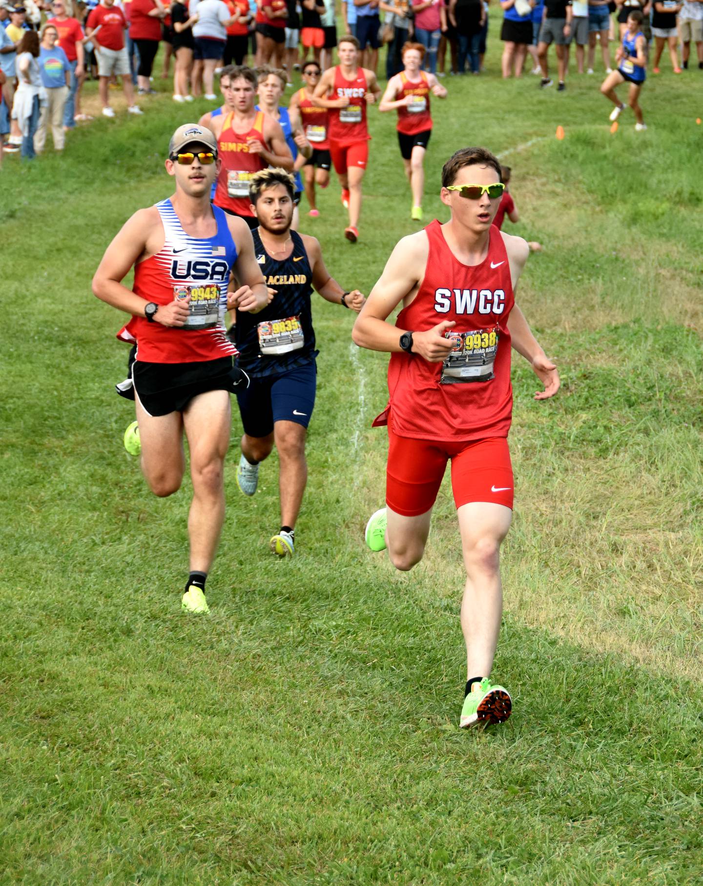 Jacob Driskill of East Union placed third for the Spartans, finishing 42nd overall in 22:22.2.