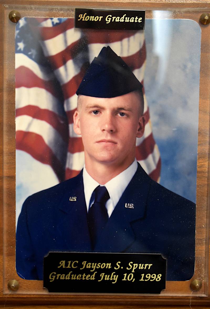 Creston High and Southwestern Community College graduate Jayson Spurr served in the Air Force. He passed away in March.