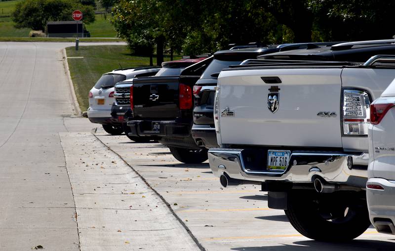 With cooperation from the city of Creston, creating additional parking along Country Club Drive for Greater Regional Health was completed earlier this summer.