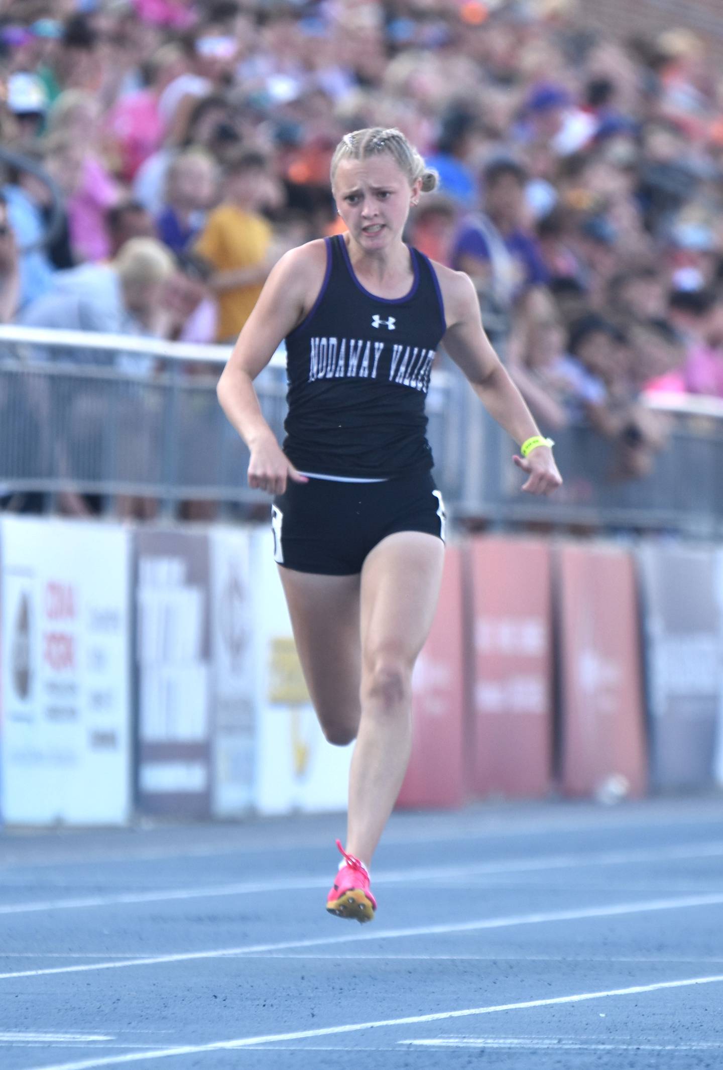 Maddie Weston - eighth place in 1A 100m dash