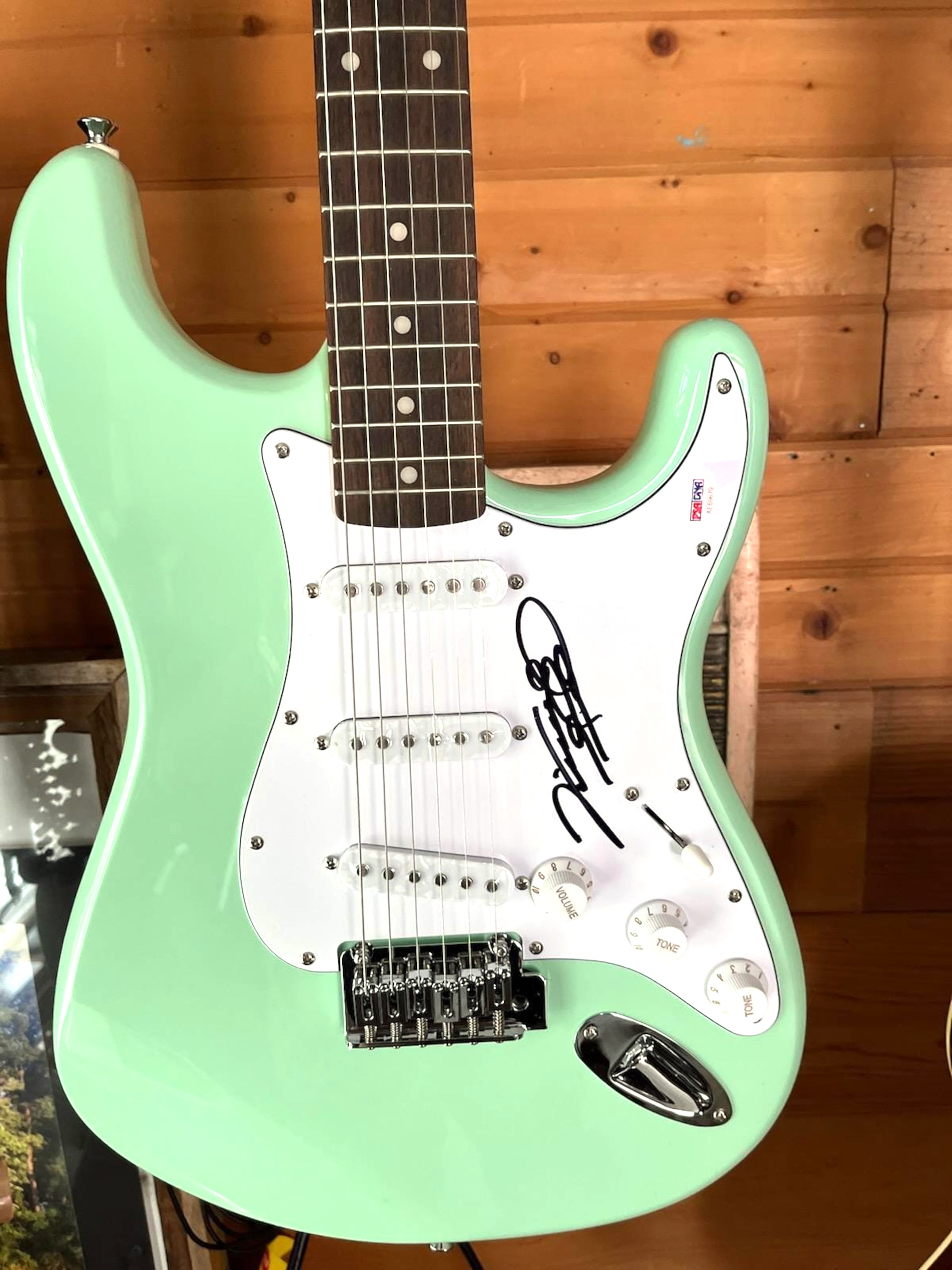 A guitar autographed by country music artist Vince Gill is one of the big ticket items on a raffle for the Sept. 29 event "Greenfield Strong: Still Rockin' After the Storm Benefit Concert N' Raffle."