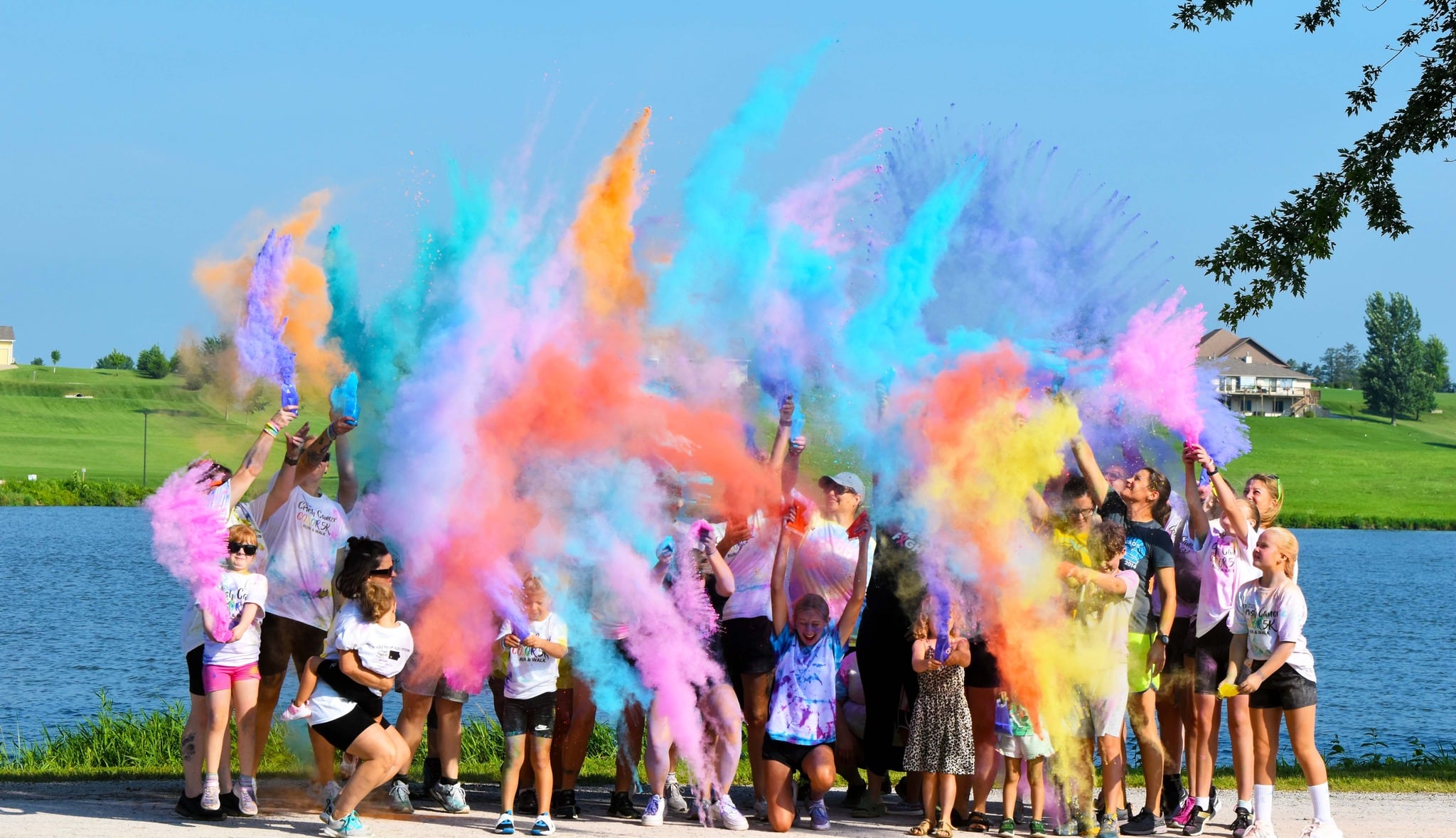 Crush Cancer in Every Color will be held this Saturday, with all proceeds going to the Greater Regional Infusion and Oncology Center. Last year's color run will now be a glow run.