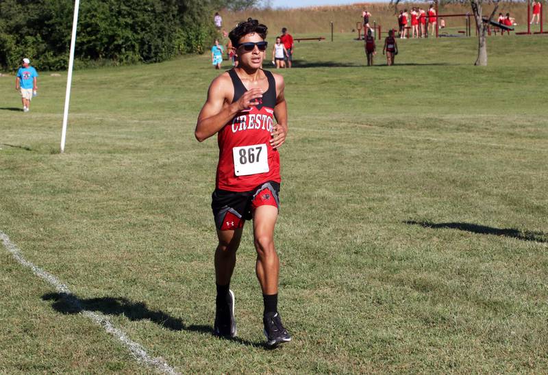 Junior Hector Suazo led the Panthers at Shenandoah Tuesday with a 19th-place finish in 20:07.92.